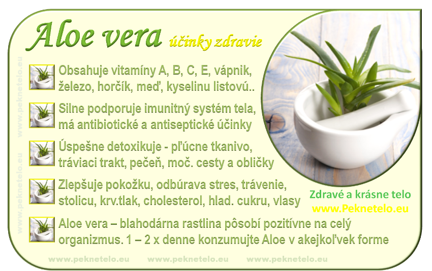 Info Aloe vera