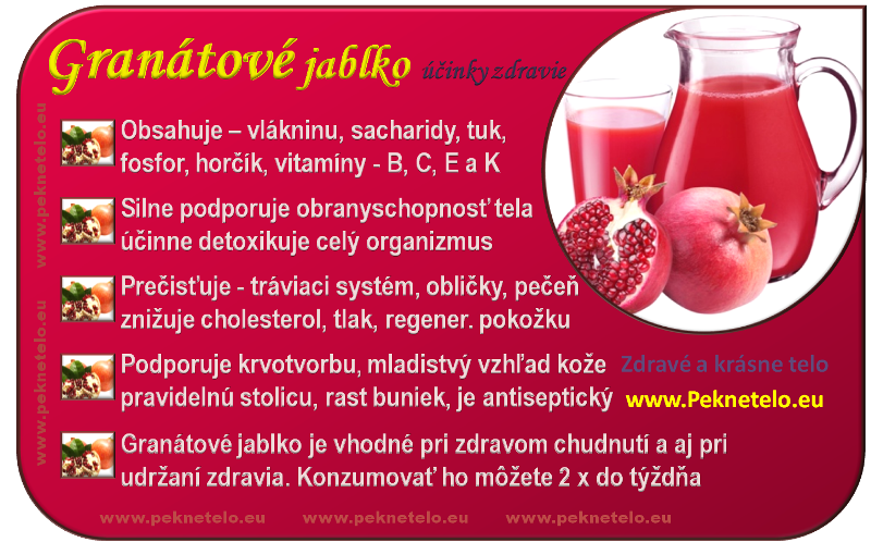 obrazok granatove jablko