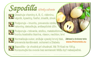 Info sapodilla