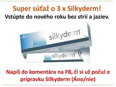 Silkyderm - sútaž o krém