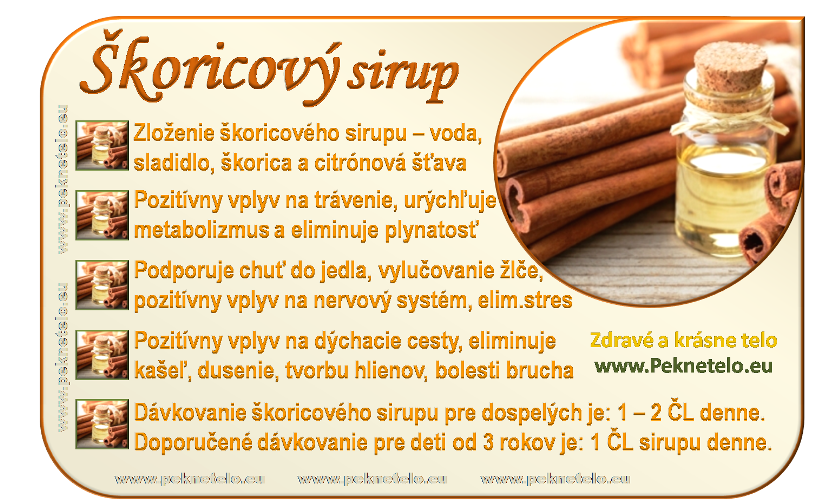 info skoricovy sirup