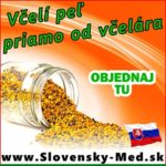 slovenský včelí peľ