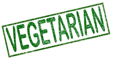 vegetariánstvo nápis